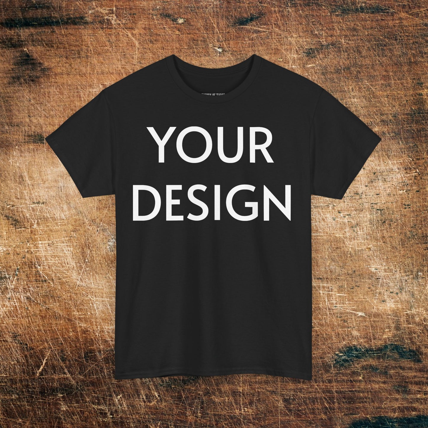 Custom Design T-Shirt — Personalized Print