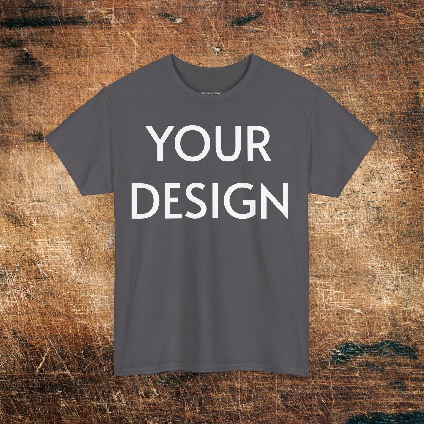 Custom Design T-Shirt — Personalized Print