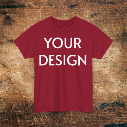 Custom Design T-Shirt — Personalized Print