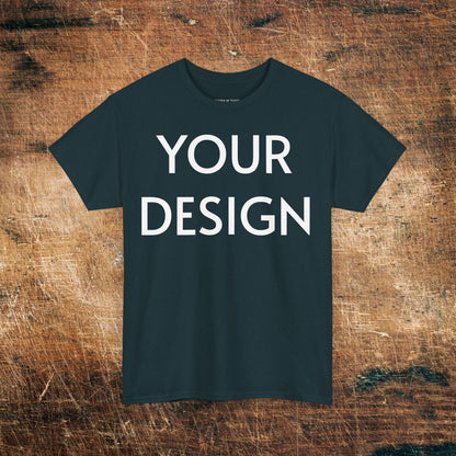Custom Design T-Shirt — Personalized Print