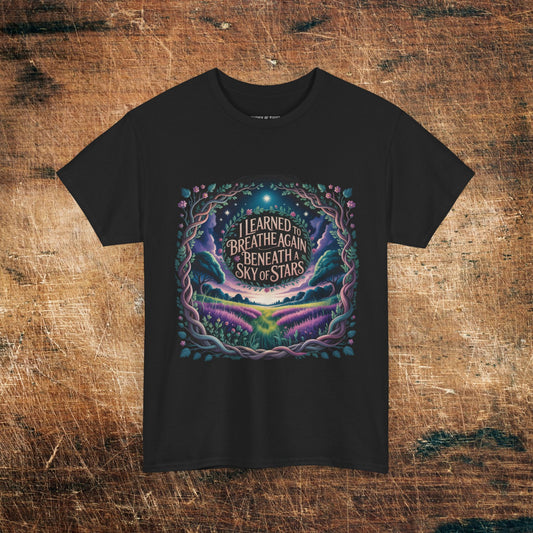 Breathe Again Beneath a Sky of Stars Tee