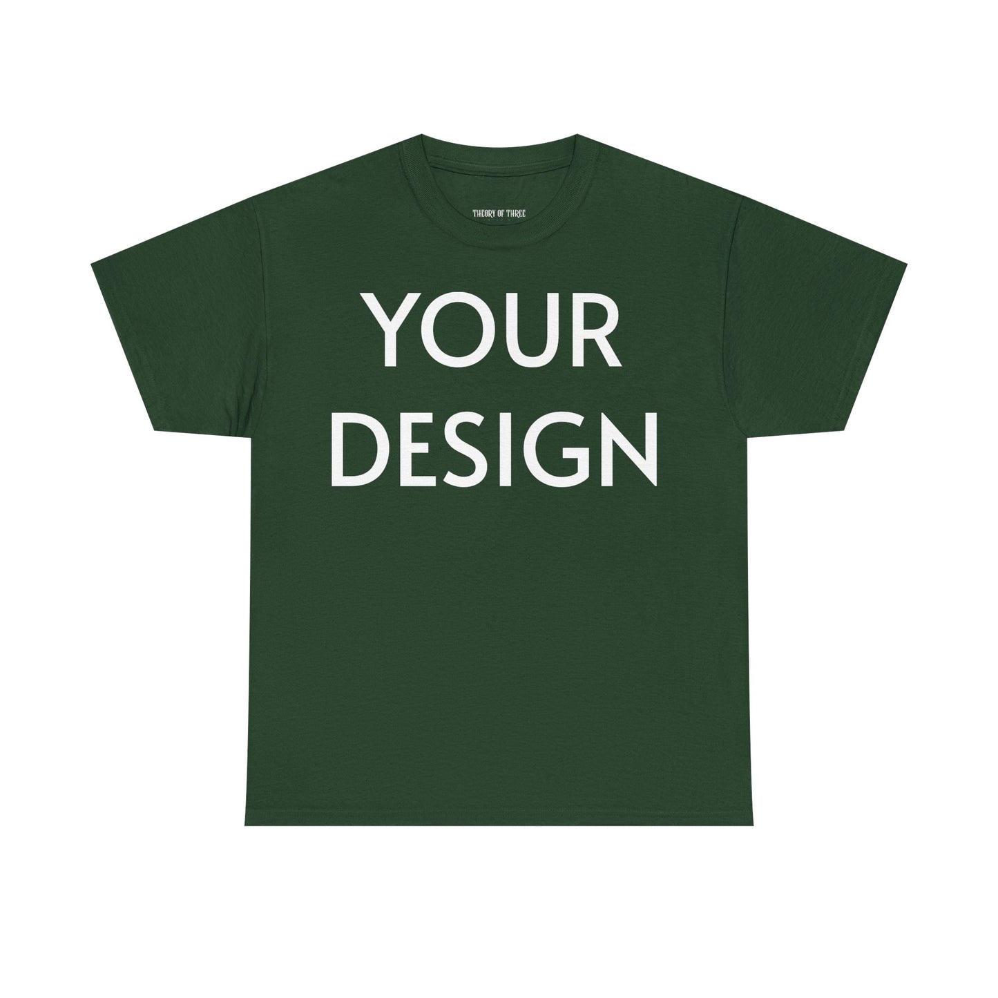 Custom Design T-Shirt — Personalized Print