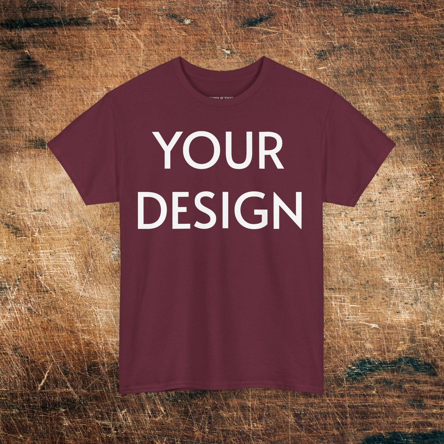 Custom Design T-Shirt — Personalized Print