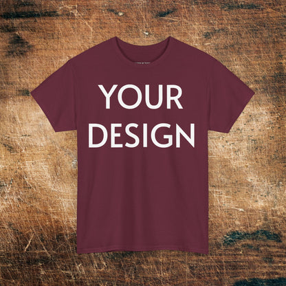 Custom Design T-Shirt — Personalized Print